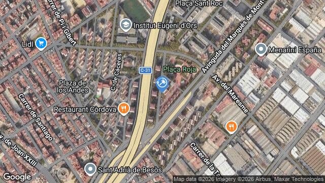 Ubicación de la subastas Subasta de cl jerez de la frontera 2-4 ( 08915) en 08915