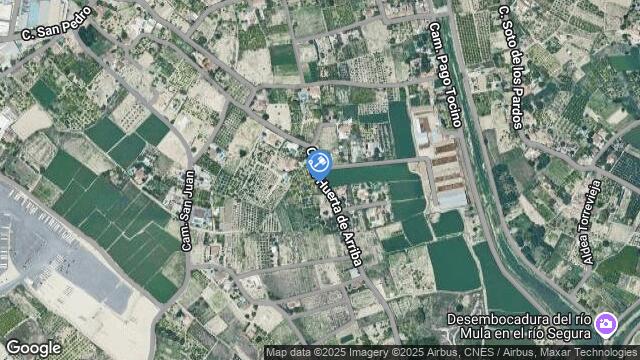 Ubicación de la subastas Subasta de finca rústica en Molina de Segura