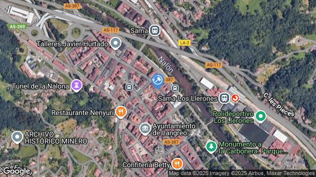 Ubicación de la subastas Subasta de vivienda en LANGREO