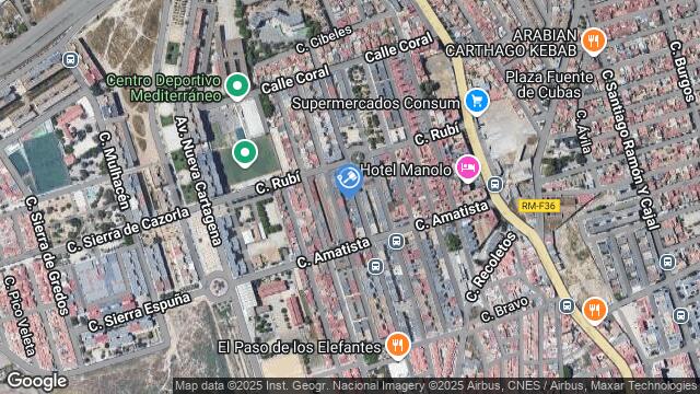 Ubicación de la subastas Subasta de vivienda en Cartagena