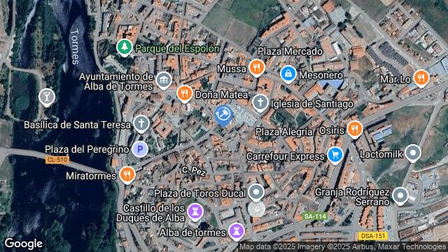 Ubicación de la subastas Subasta de local comercial en ALBA DE TORMES