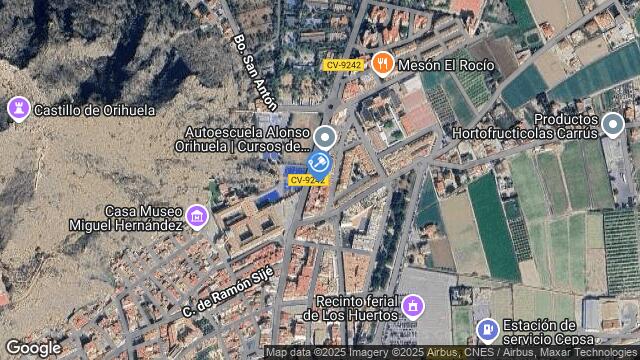 Ubicación de la subastas Subasta de vivienda en Orihuela