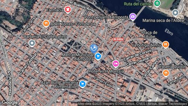 Ubicación de la subastas Subasta de vivienda en Amposta