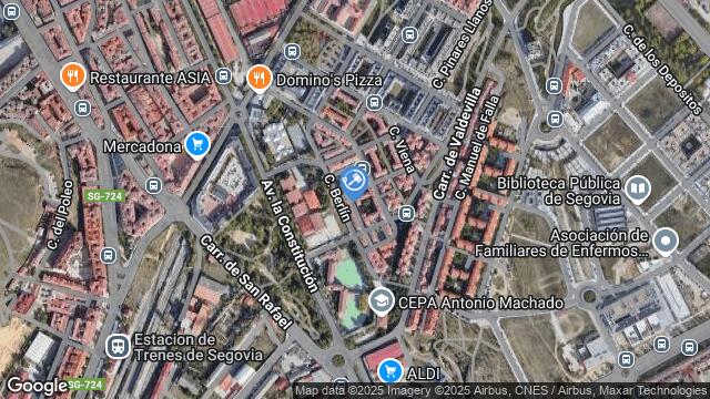 Ubicación de la subastas Subasta de vivienda en SEGOVIA
