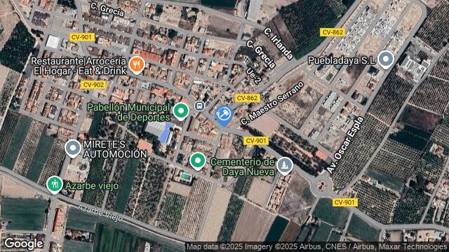 Ubicación de la subastas Subasta de garaje en DAYA NUEVA