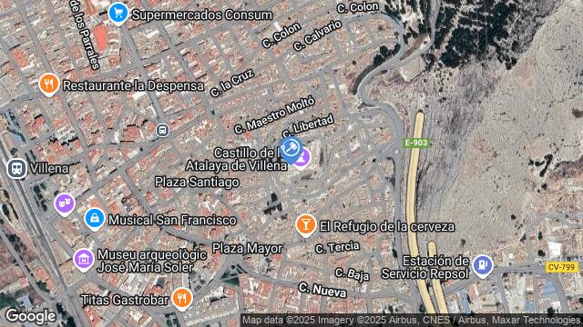 Ubicación de la subastas Subasta de vivienda en Villena
