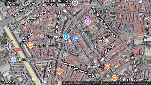 Ubicación de la subastas Subasta de vivienda en ZARAGOZA