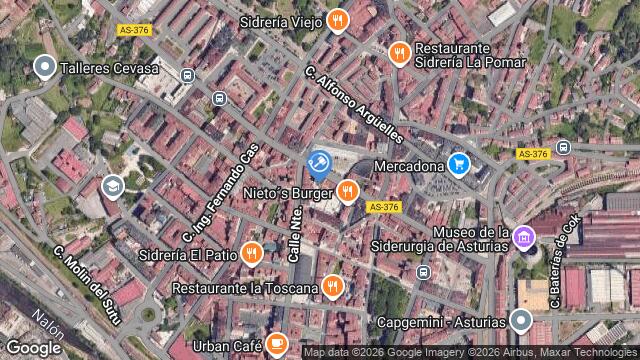 Ubicación de la subastas Subasta de cl melquiades alvarez ( langreo) en LANGREO