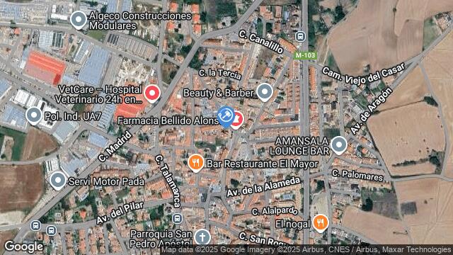 Ubicación de la subastas Subasta de cl miralrio ( algete) en ALGETE