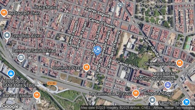 Ubicación de la subastas Subasta de vivienda en ALZIRA