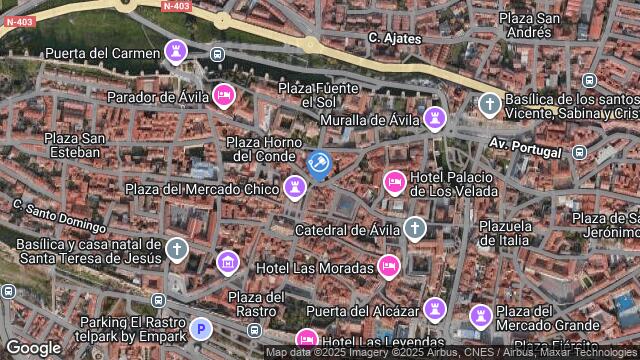 Ubicación de la subastas Subasta de vivienda en avila