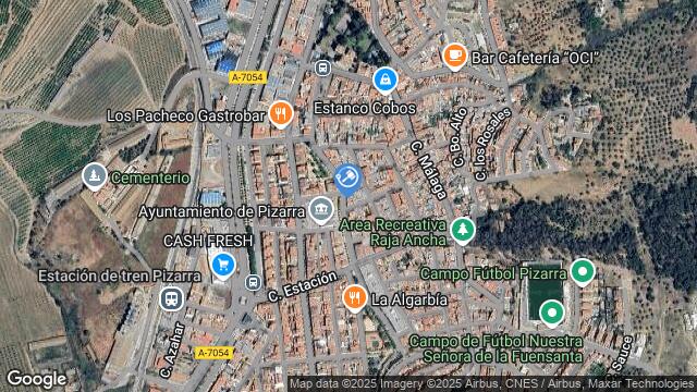Ubicación de la subastas Subasta de vivienda en PIZARRA