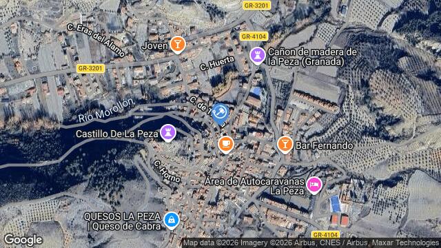 Ubicación de la subastas Subasta de finca rústica en LA PEZA