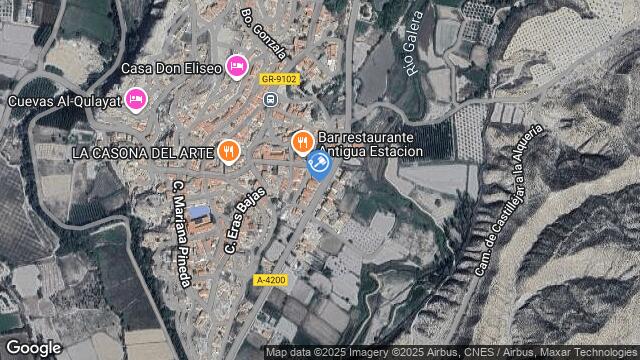 Ubicación de la subastas Subasta de finca rústica en CASTILLEJAR