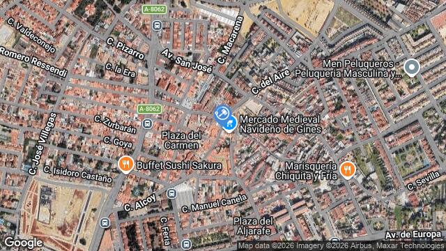 Ubicación de la subastas Subasta de vivienda en GINES