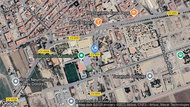Ubicación de la subastas Subasta de vivienda en DOLORES