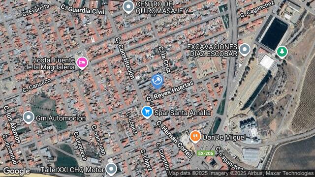 Ubicación de la subastas Subasta de cl miraflores ( santa amalia) en SANTA AMALIA