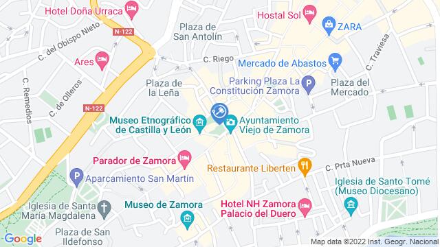 Ubicación de la subastas Subasta de trastero en ZAMORA