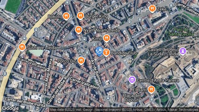 Ubicación de la subastas Subasta de vivienda en Castelldasns