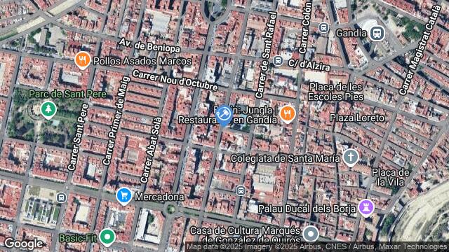 Ubicación de la subastas Subasta de vivienda en GANDIA