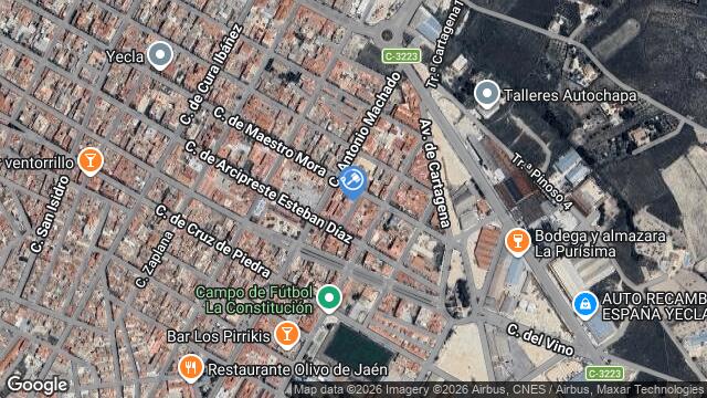 Ubicación de la subastas Subasta de vivienda en Yecla