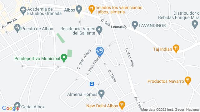 Ubicación de la subastas Subasta de vivienda en ALBOX