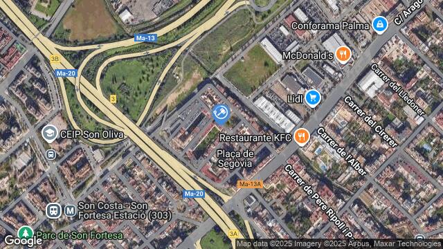 Ubicación de la subastas Subasta de vivienda en PALMA