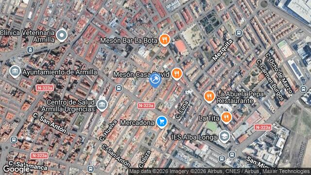 Ubicación de la subastas Subasta de cl dulcinea en Granada