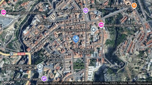 Ubicación de la subastas Subasta de vivienda en ALCOI-ALCOY