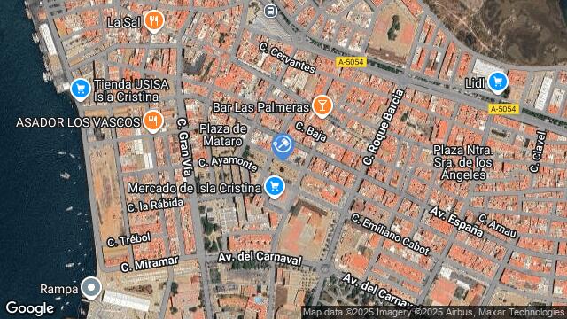 Ubicación de la subastas Subasta de trastero en ISLA CRISTINA