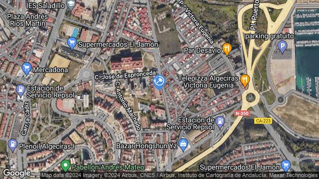 Ubicación de la subastas Subasta de vivienda en ALGECIRAS