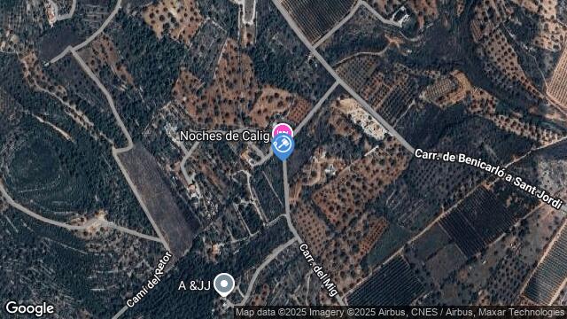 Ubicación de la subastas Subasta de finca rústica en CALIG