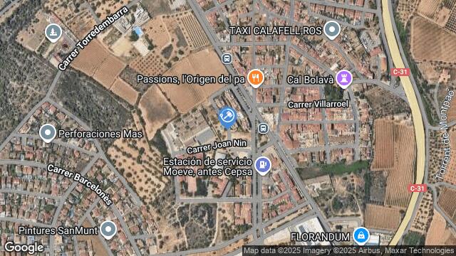 Ubicación de la subastas Subasta de vivienda en Calafell