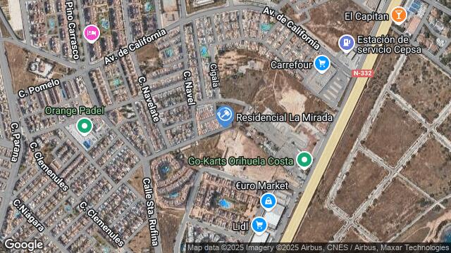 Ubicación de la subastas Subasta de vivienda en ORIHUELA COSTA