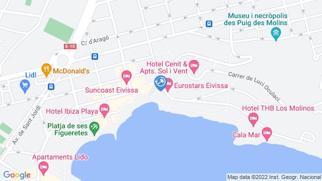 Ubicación de la subastas Subasta de local comercial en EIVISSA