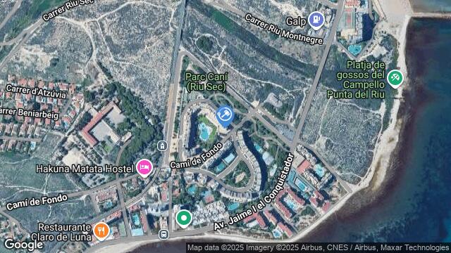 Ubicación de la subastas Subasta de garaje en EL CAMPELLO