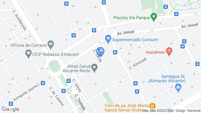 Ubicación de la subastas Subasta de vivienda en ALICANTE