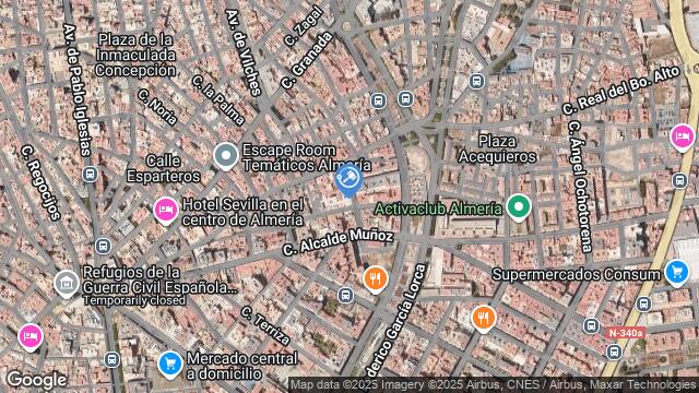 Ubicación de la subastas Subasta de vivienda en ALMERIA