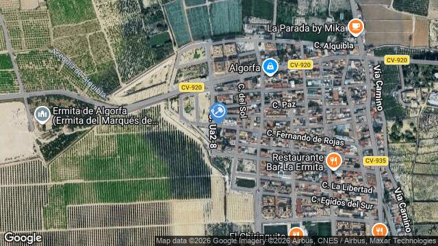 Ubicación de la subastas Subasta de vivienda en Algorfa