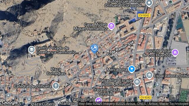 Ubicación de la subastas Subasta de vivienda en ORIHUELA