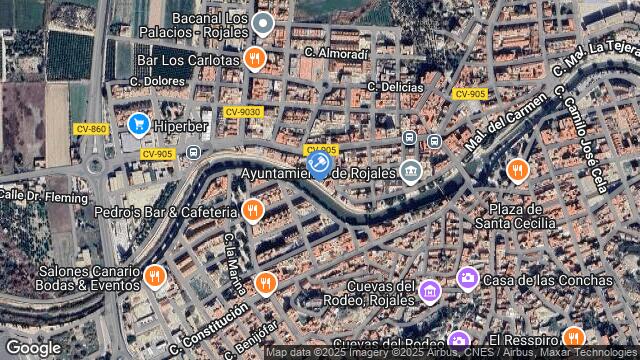 Ubicación de la subastas Subasta de cl ntra. sra. del rosario ( rojales) en ROJALES