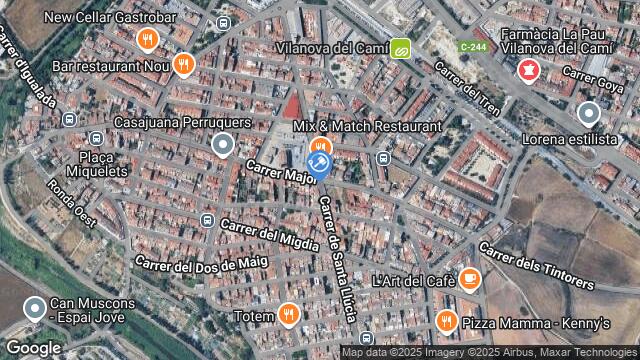 Ubicación de la subastas Subasta de garaje en VILANOVA DEL CAMÍ