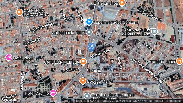 Ubicación de la subastas Subasta de vivienda en Villarrobledo