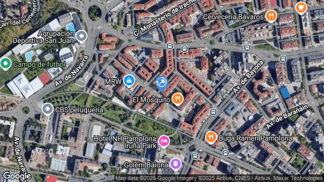 Ubicación de la subastas Subasta de local comercial en Pamplona