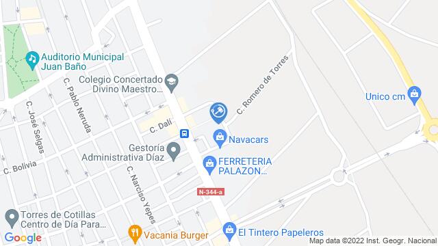 Ubicación de la subastas Subasta de vivienda en TORRES DE COTILLAS