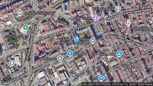 Ubicación de la subastas Subasta de vivienda en Hospitalet de Llobregat (L')