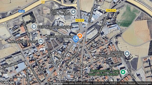 Ubicación de la subastas Subasta de garaje en RODA (LA)