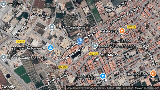 Ubicación de la subastas Subasta de local comercial en RAFAL