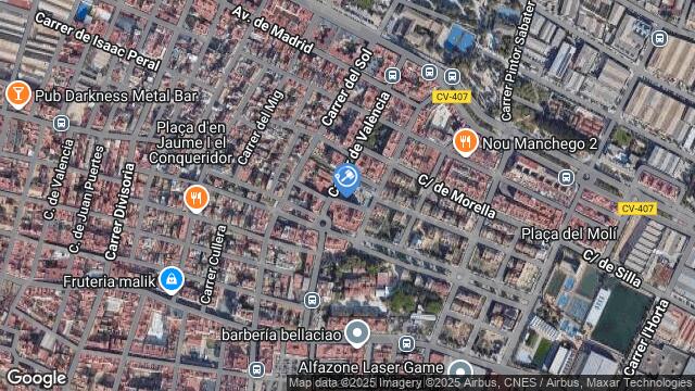 Ubicación de la subastas Subasta de vivienda en SEDAVI