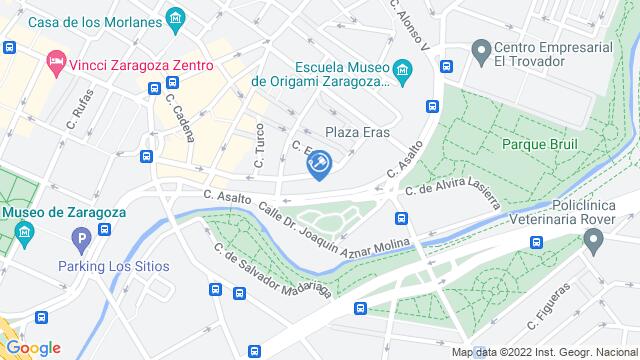 Ubicación de la subastas Subasta de garaje en ZARAGOZA